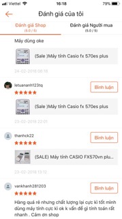 Máy tính FX570es Plus hàng thái lan (sỉ inbox giá rẻ nhất thị trường )
