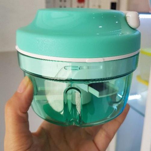 Máy xay cầm tay Tupperware Turbo Chopper xay gia vị tỏi ớt lạc thịt nạc đồ ăn dặm cho bé - Hàng chính hãng