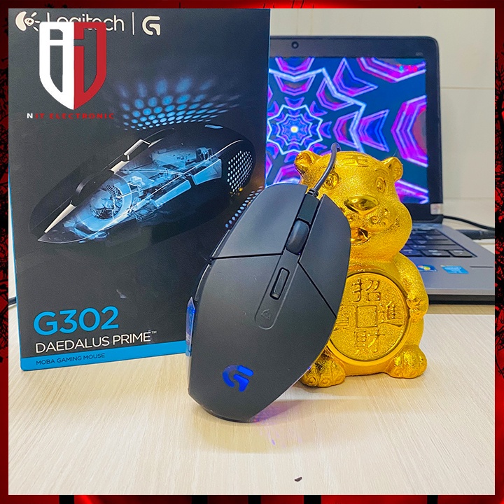 Chuột máy tính pc gaming có dây mouse logitech g302 chuột vi tính chuyên game