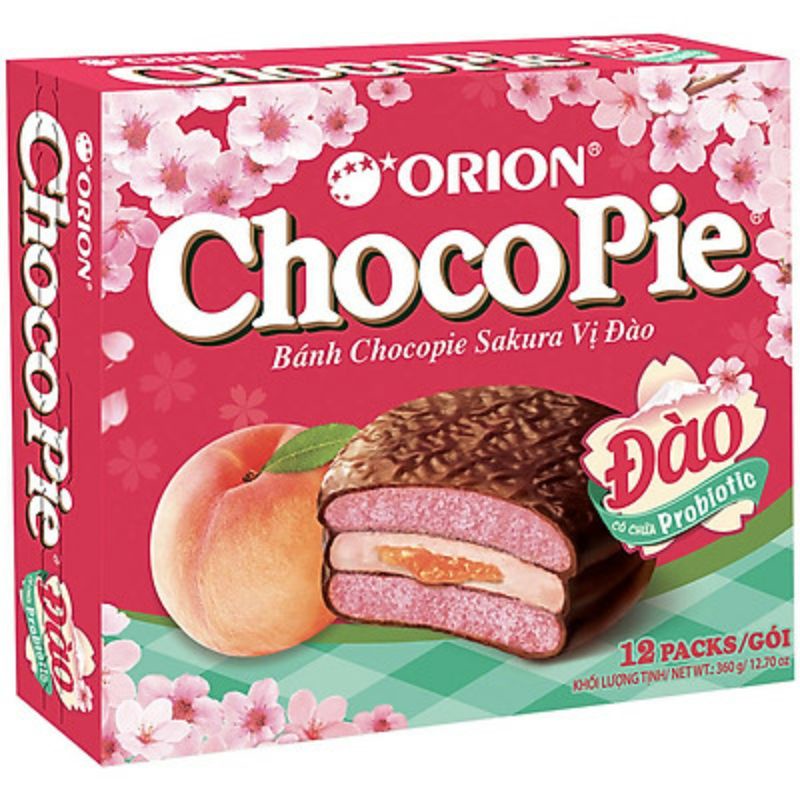 Bánh ChocoPie Sakura Vị Đào