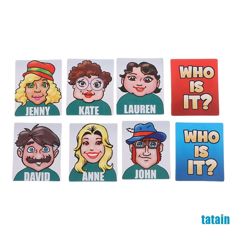 Bộ Đồ Chơi Board Game Who Is It Vui Nhộn Thú Vị Cho Gia Đình