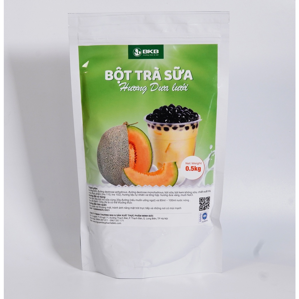 Bột trà sữa pha sẵn BKB các vị 500gr - Nguyên liệu pha chế trà sữa thượng hạng
