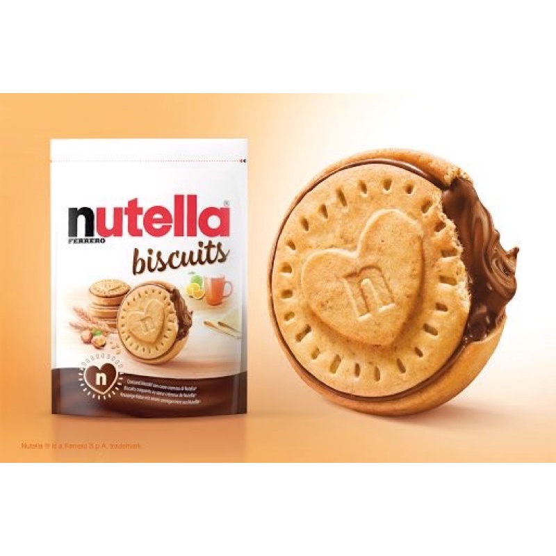 Bánh Quy Nhân Socola Nutella 304g