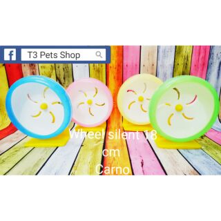 Wheel silent 18cm dành cho hamster,đuôi mập,...
