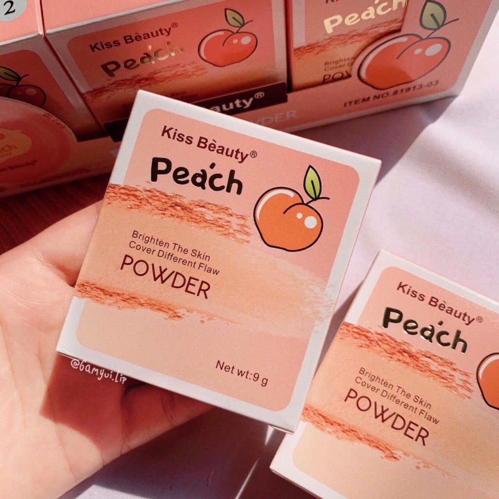 Phấn Nền Quả Đào Peach Powder Kiss Beauty | BigBuy360 - bigbuy360.vn