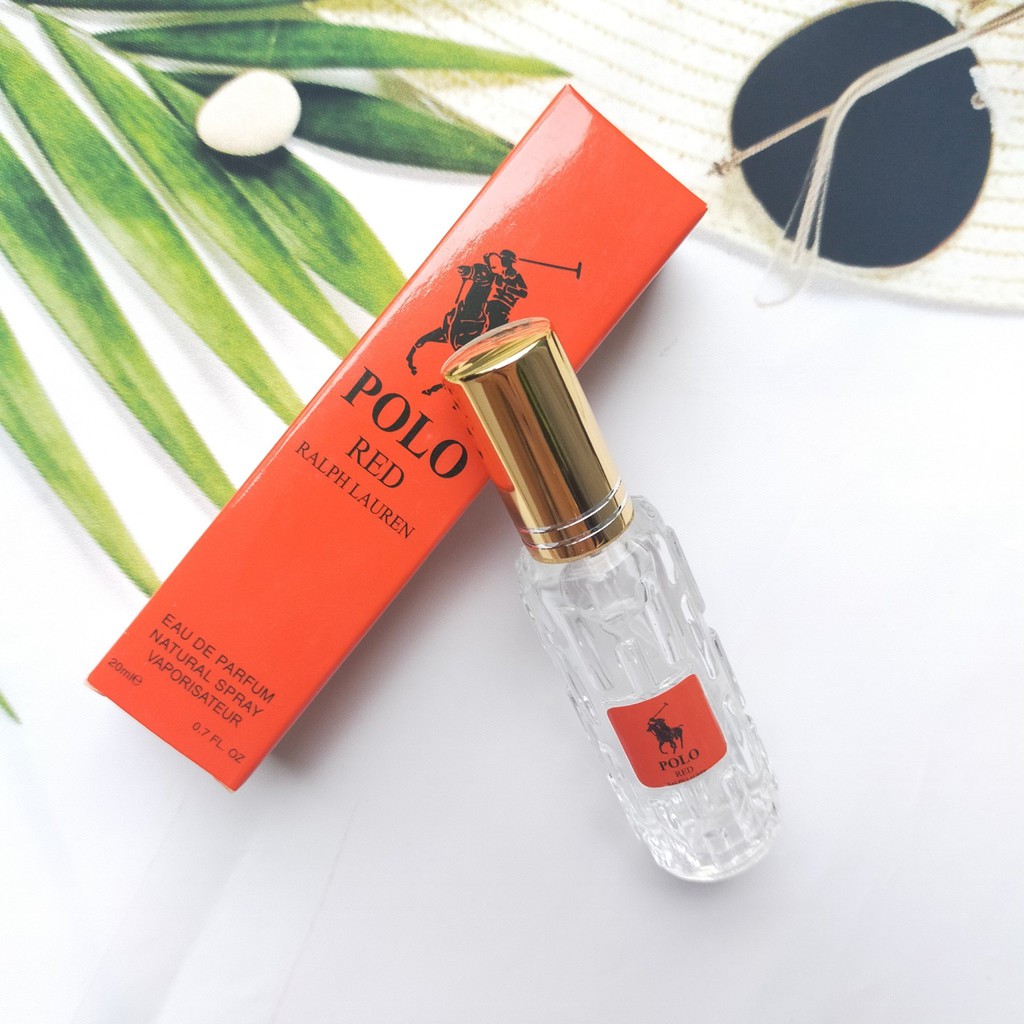 Nước hoa Polo mini nam 20ml Đủ Mùi- Thơm Cực Lâu- Dạng Xịt- Polo Red (Đỏ)