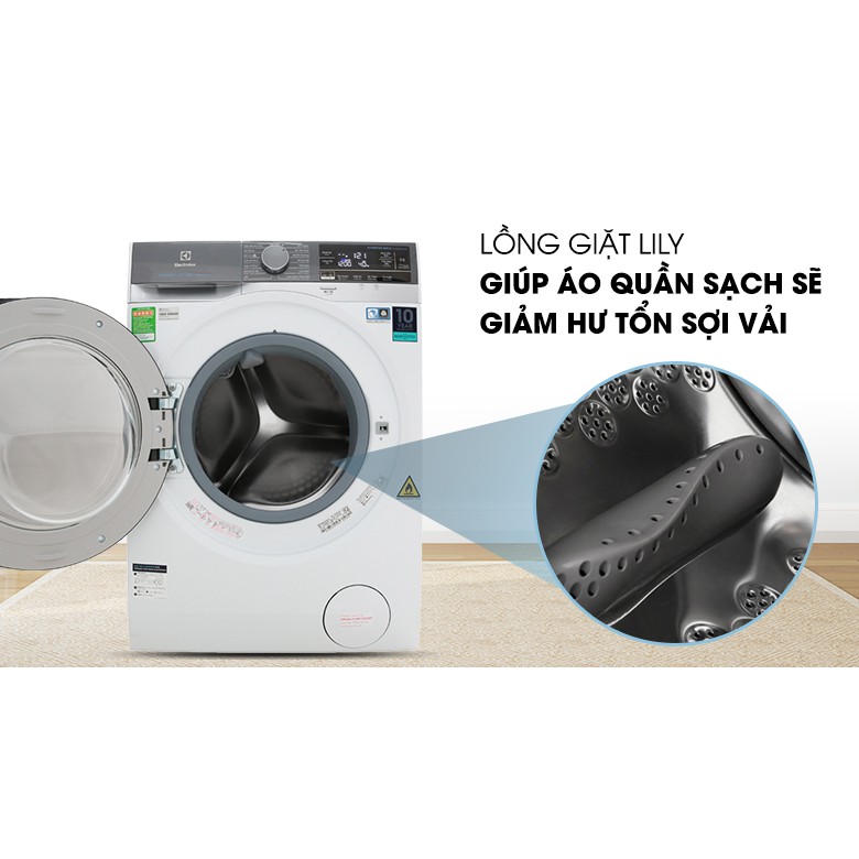 Máy giặt sấy Electrolux Inverter 8 kg EWW8023AEWA (Miễn phí giao tại HCM-ngoài tỉnh liên hệ shop)