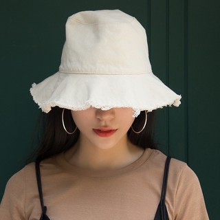 Nón bucket viền rách - N9