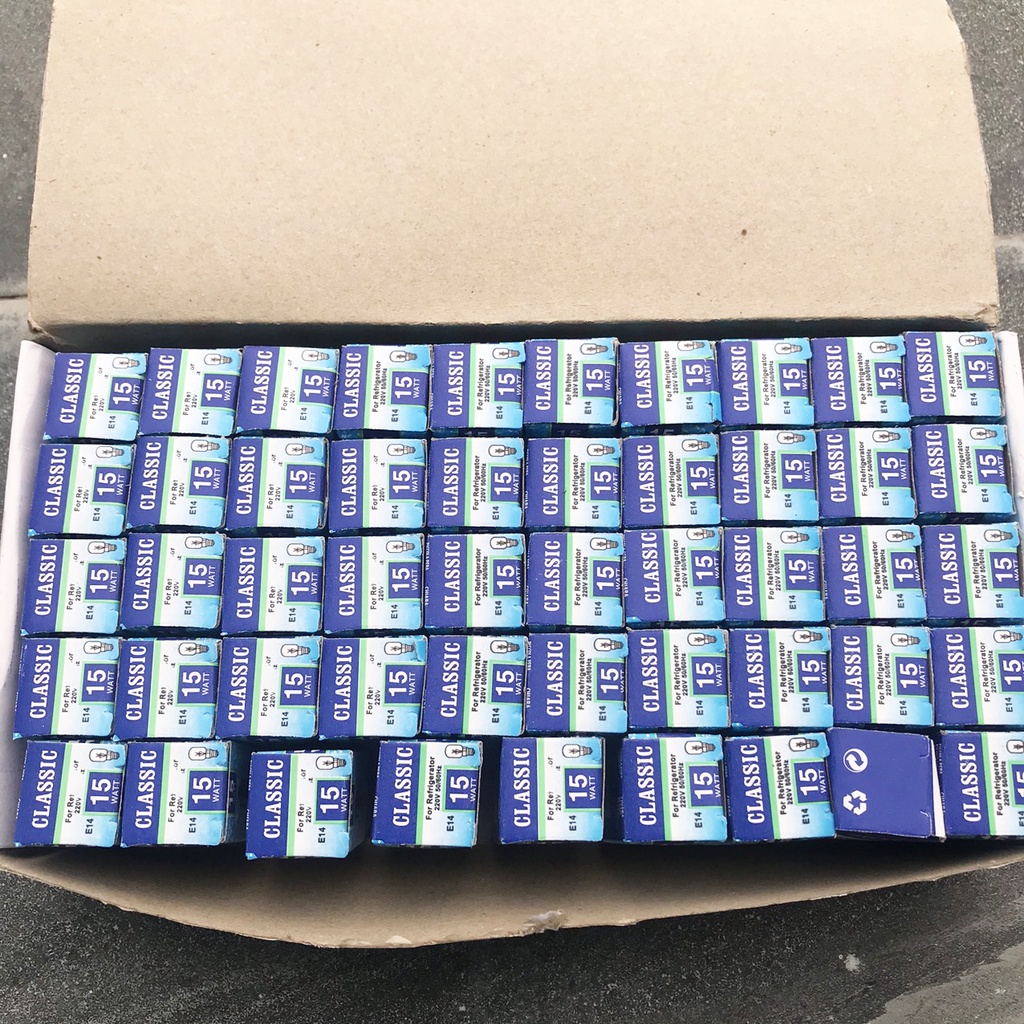 Bóng đèn tủ lạnh đui xoáy chuôi E12 E14