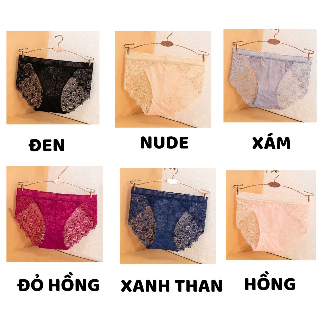 Quần Lót Nữ ❤️FREESHIP❤️ Quần Lót Ren Nữ Sexy phối su hoa sexy quyến rũ mẫu 922 | BigBuy360 - bigbuy360.vn