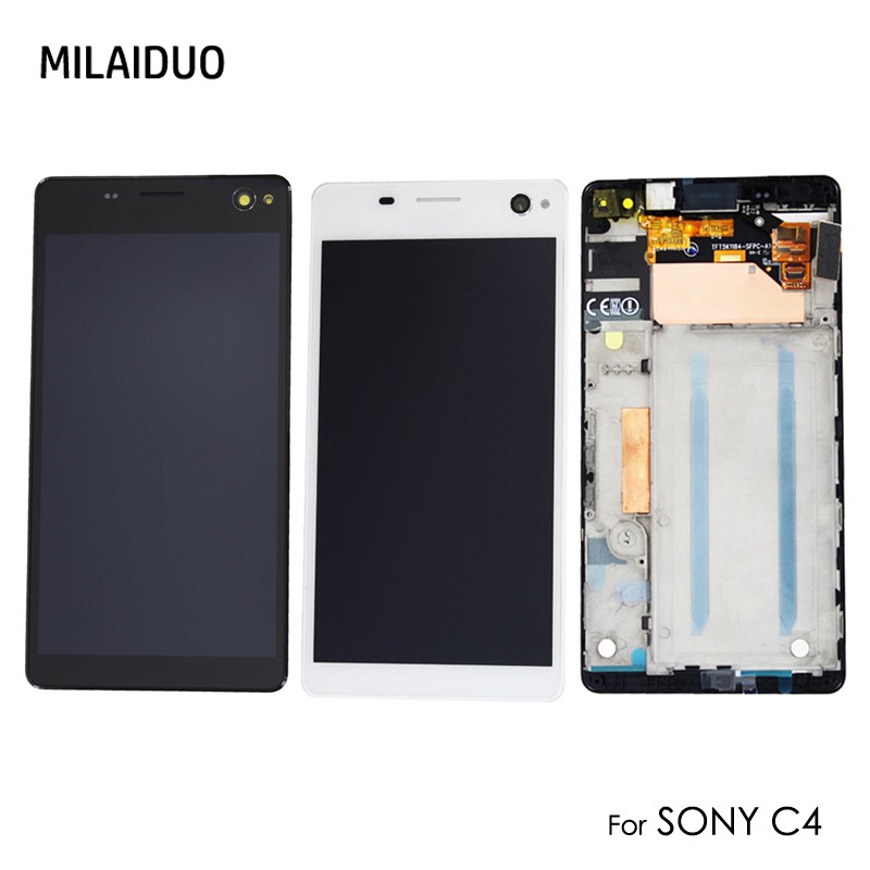 Màn Hình Lcd Cảm Ứng Thay Thế Cho Điện Thoại Sony Xperia C4 Dual E5353 E5333