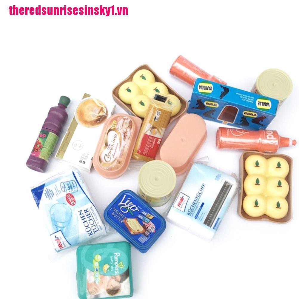 Mô Hình Đồ Ăn Vặt Mini Tỉ Lệ 1: 6 Dành Cho Nhà Búp Bê