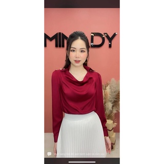 Áo SM cổ đổ khuy vai MINADY