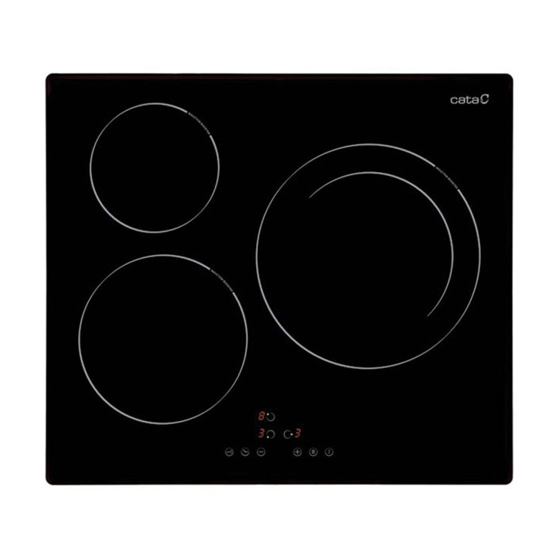 Bếp từ Cata IB 6303 BK - Bếp từ lắp âm 590x520mm, màu đen