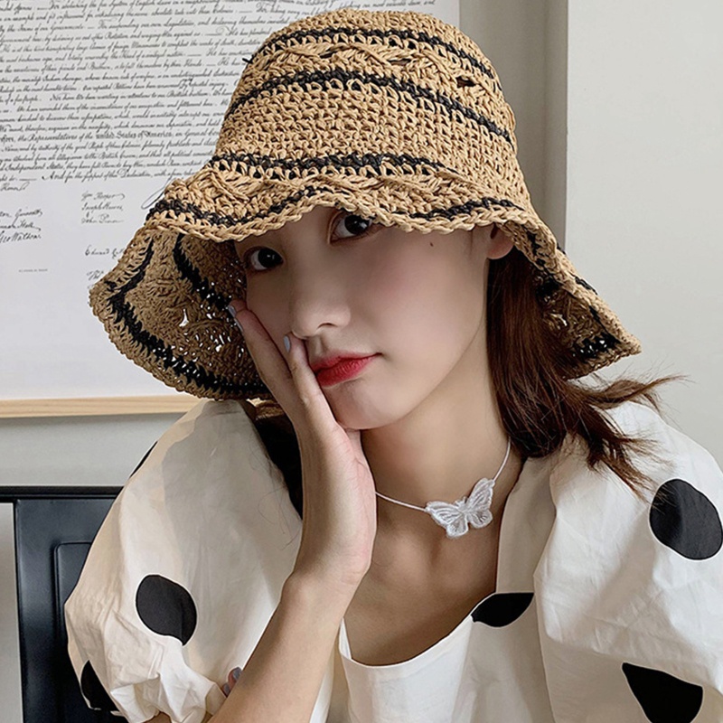 Nón Tai Bèo Rộng Vành Chống Nắng Nhiều Màu Sắc Đa Dạng Gấp Gọn Được