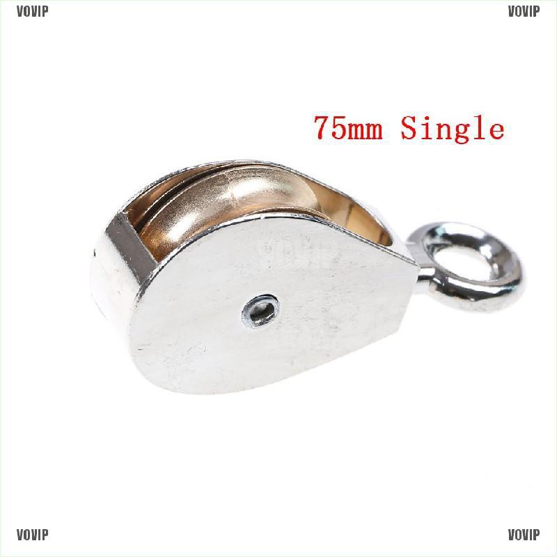 Ròng Rọc Mini Bằng Hợp Kim Kẽm 36/52/75mm Tùy Chọn