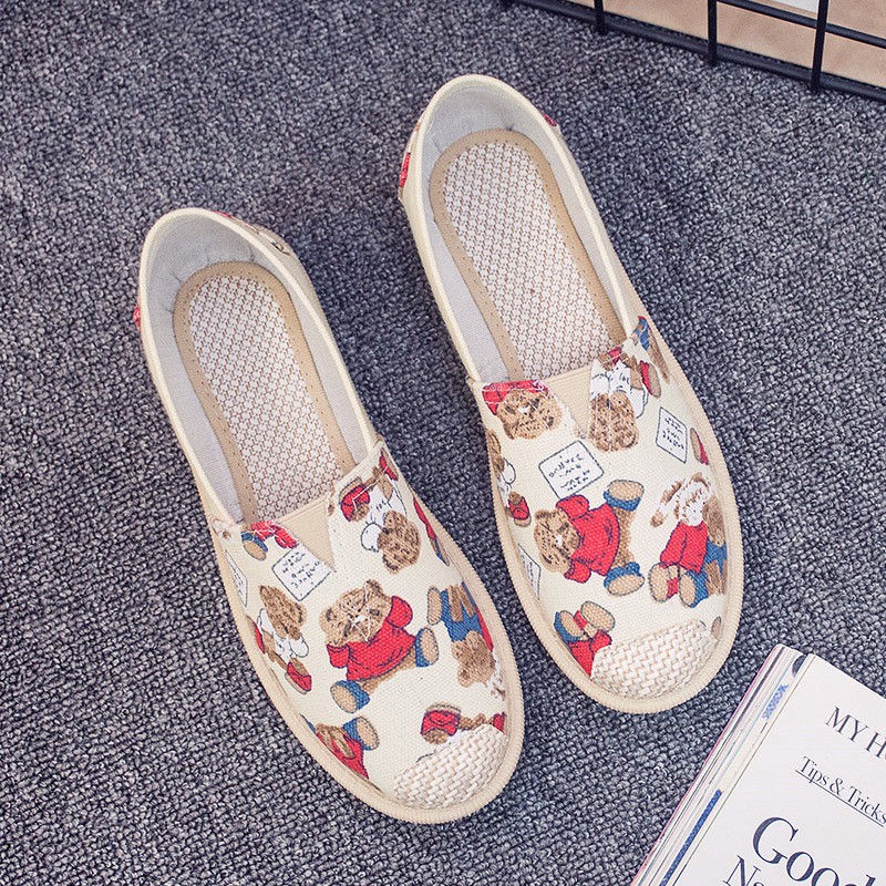 Giày Lười Đế Bằng Thiết Kế Mới Thoáng Khí Năng Động Thời Trang | BigBuy360 - bigbuy360.vn