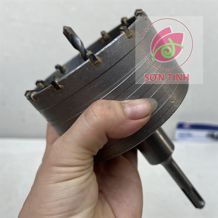 TOLSEN Mũi khoan lỗ khoét lỗ tường bê tông 100mm Hole Saw 75896
