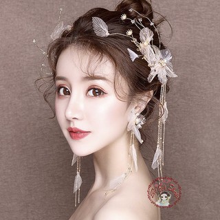 Set trâm cài tóc trang sức chụp ảnh cưới