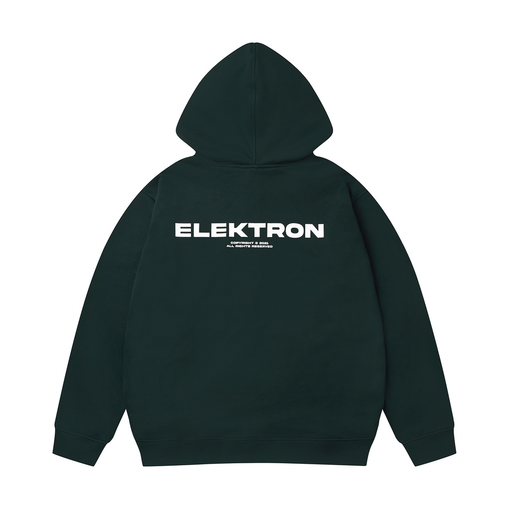 Áo Hoodie Zip SS1 Nam Nữ Elektron Clothing