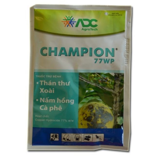 Thuốc Trừ Bệnh CHAMPION 77WP (100g)