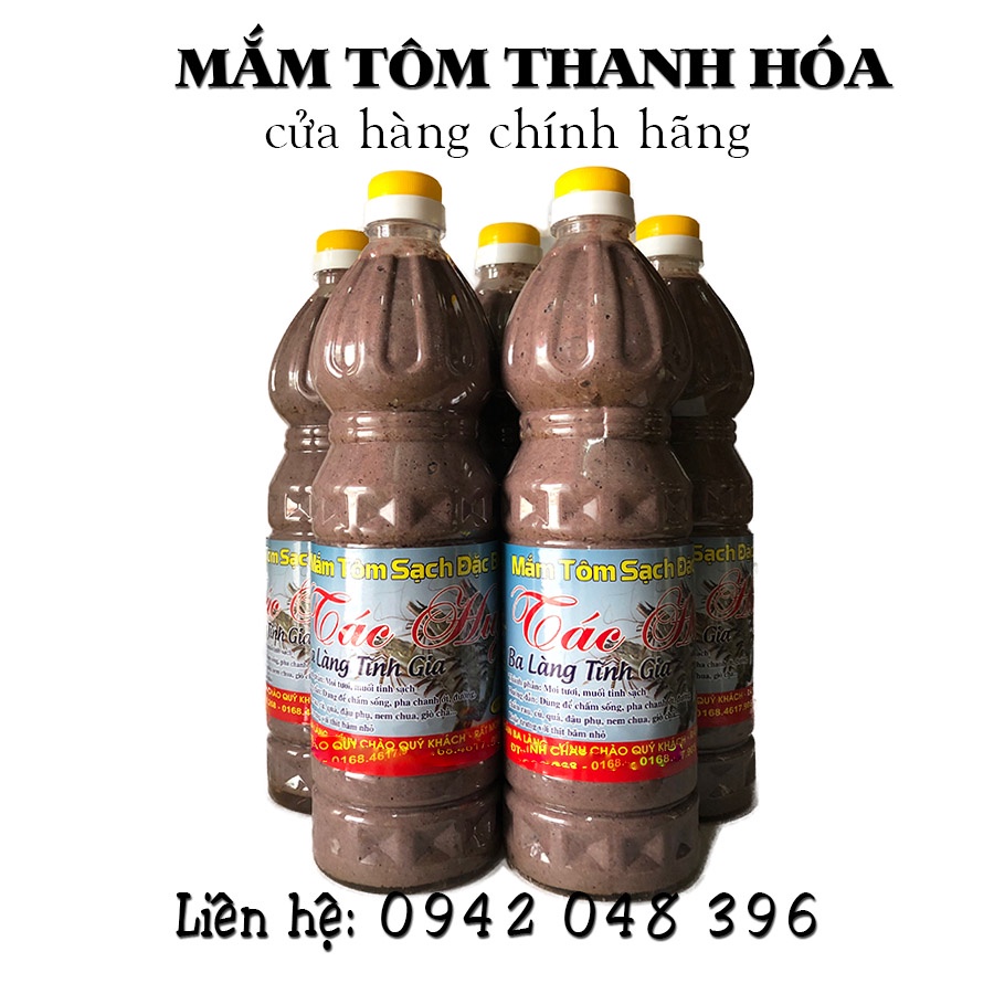 Mắm tôm Ba Làng Thanh Hoá loại đặc biệt 1kg