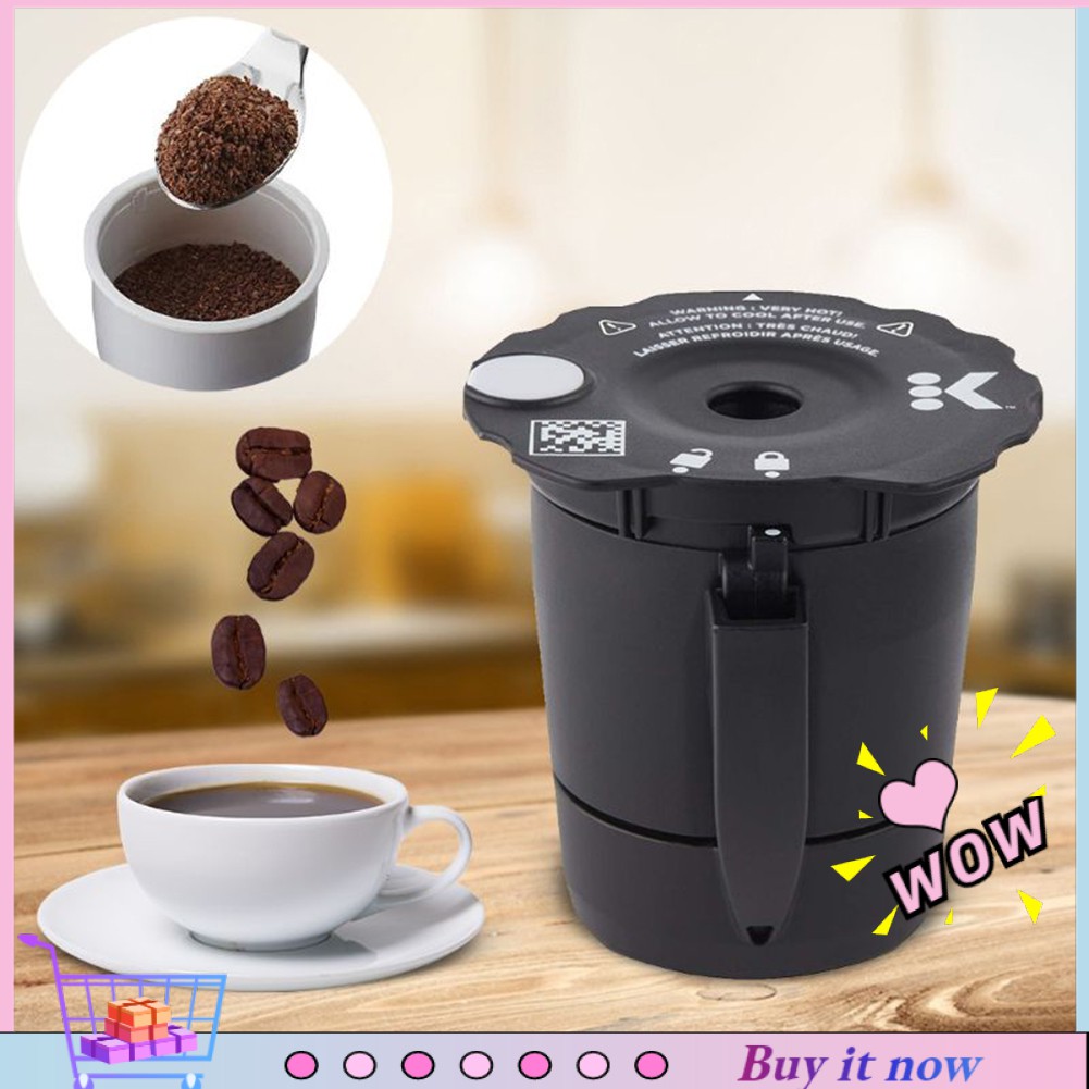 (Hàng Mới Về) Bộ Lọc Cà Phê Có Thể Tái Sử Dụng Cho Máy Pha Cà Phê Keurig 2.0my K-Cup