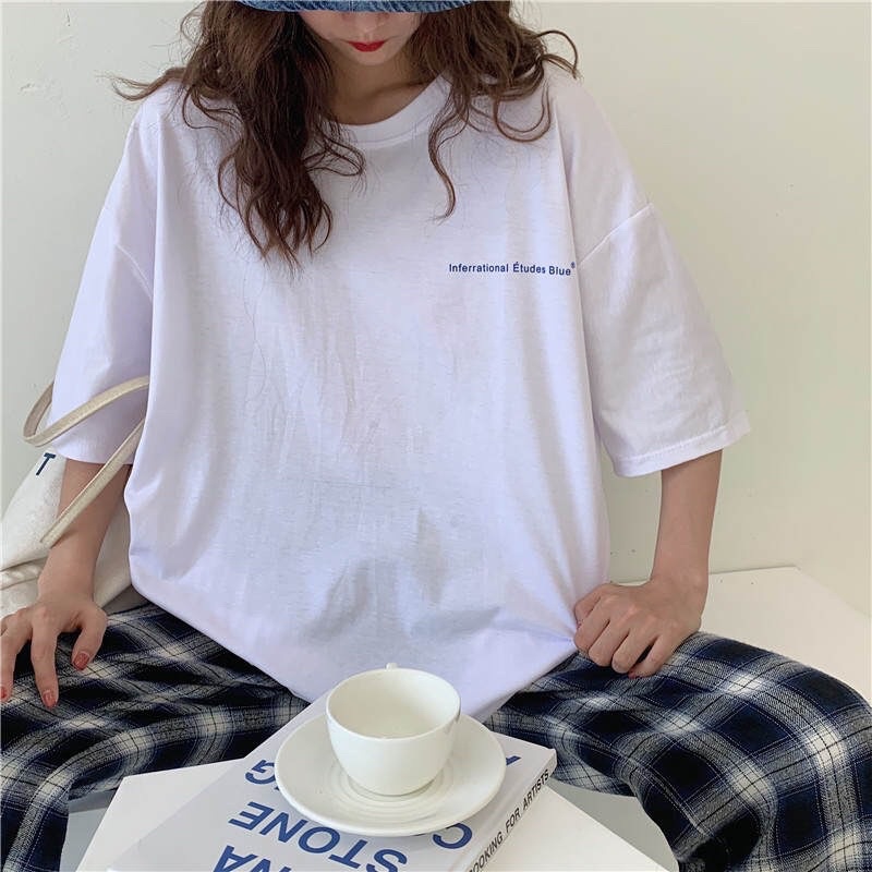 [ PINK ] Áo thun phông tay lỡ form rộng INFERRATIONAL Unisex
