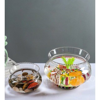 Cóng cá thủy tinh trang trí - 18cm & 25cm