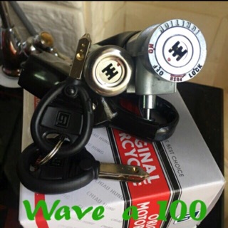 Ổ khoá điện xe wave a, ổ khoá 6 cạnh wave a