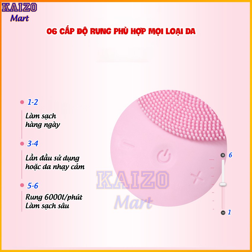 Máy rửa mặt Mianz Store công nghệ mới TẶNG QUẤN ĐẦU - BH 06 THÁNG – Rửa mặt – Massage nâng cơ hiệu quả | BigBuy360 - bigbuy360.vn