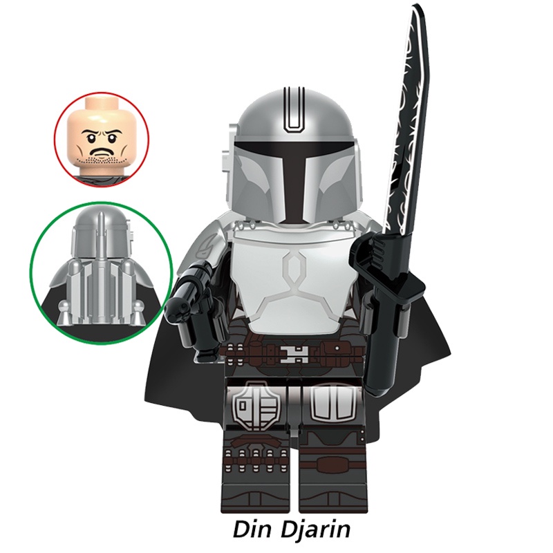 Mô Hình Đồ Chơi Nhân Vật Boba Fett Minifigures Star War Moff Gideon
