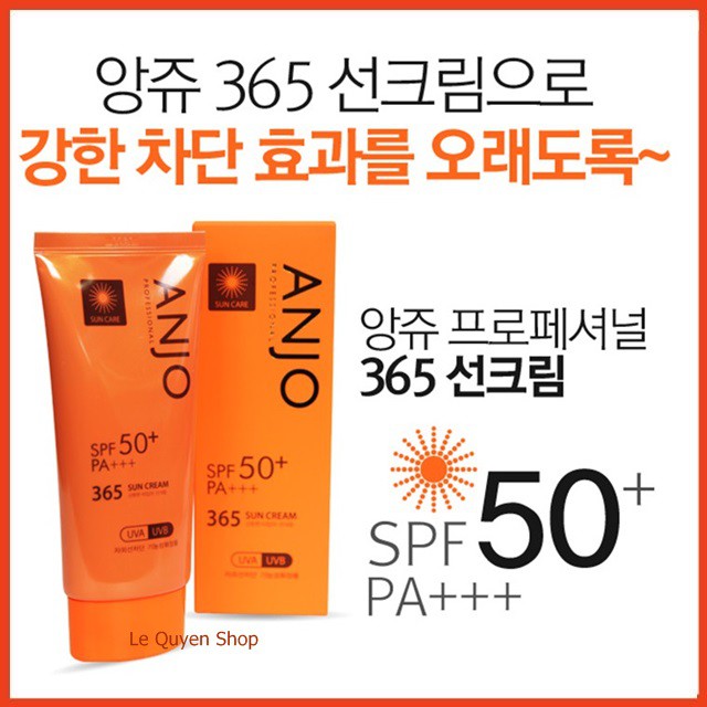 [CHÍNH HÃNG] Kem Chống Nắng Anjo dưỡng ẩm Professional SPF 50+PA+++