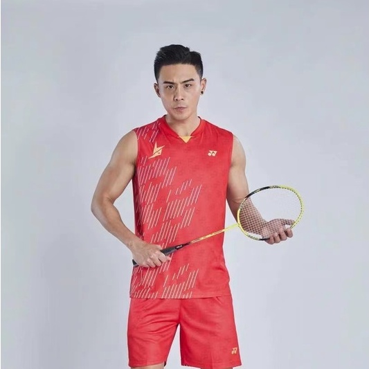Bộ Quần Áo Thể Thao Cầu Lông Yonex Sát Nách Thiết Kế Trẻ Trung Năng Động Hợp Thời Trang