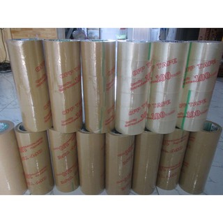 Băng keo trong/đục 5f 100ya - 1kg/cây - shop sỉ