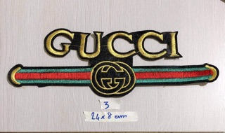 Sticker hình ủi logo chữ (ko keo)