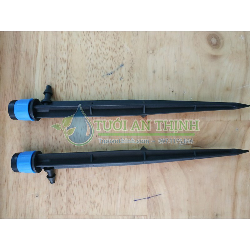 Combo 10 Cây Cắm Tưới Nhỏ Giọt - Béc Xòe Xanh 360 Độ - Tưới Cây Trồng Trong Chậu