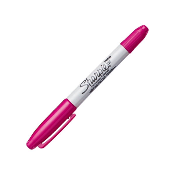 Bút Lông Dầu SHARPIE TWIN TIP 1783340 - Magenta - Flexoffice