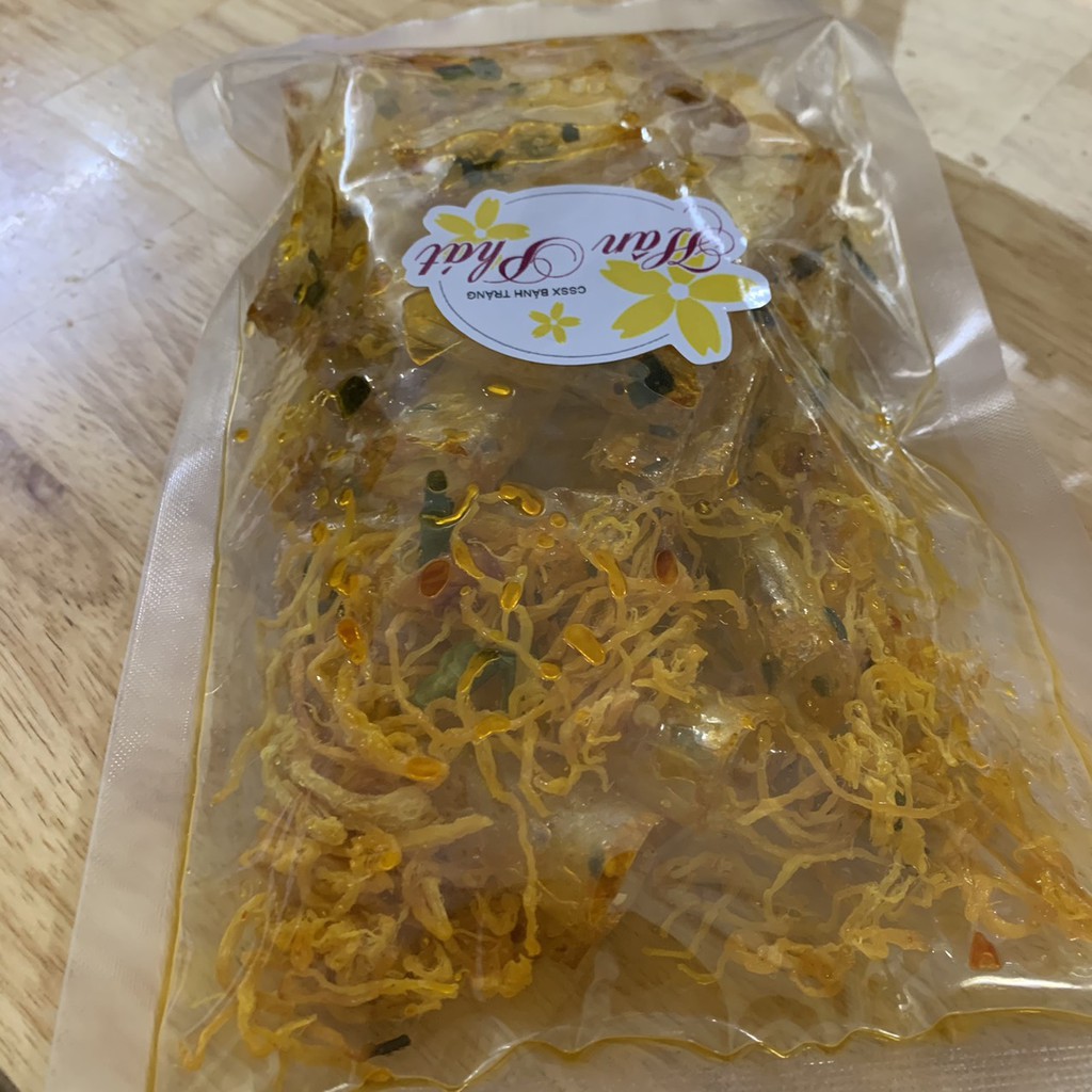 BÁNH CUỘN MỠ HÀNH LĂC KHÔ GÀ - TÚI LỚN 90GR