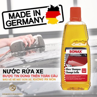 Nước Rửa Xe Sonax - Gloss Shampoo Concentrate 1000ml