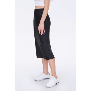 F21 Midi Satin Skirt