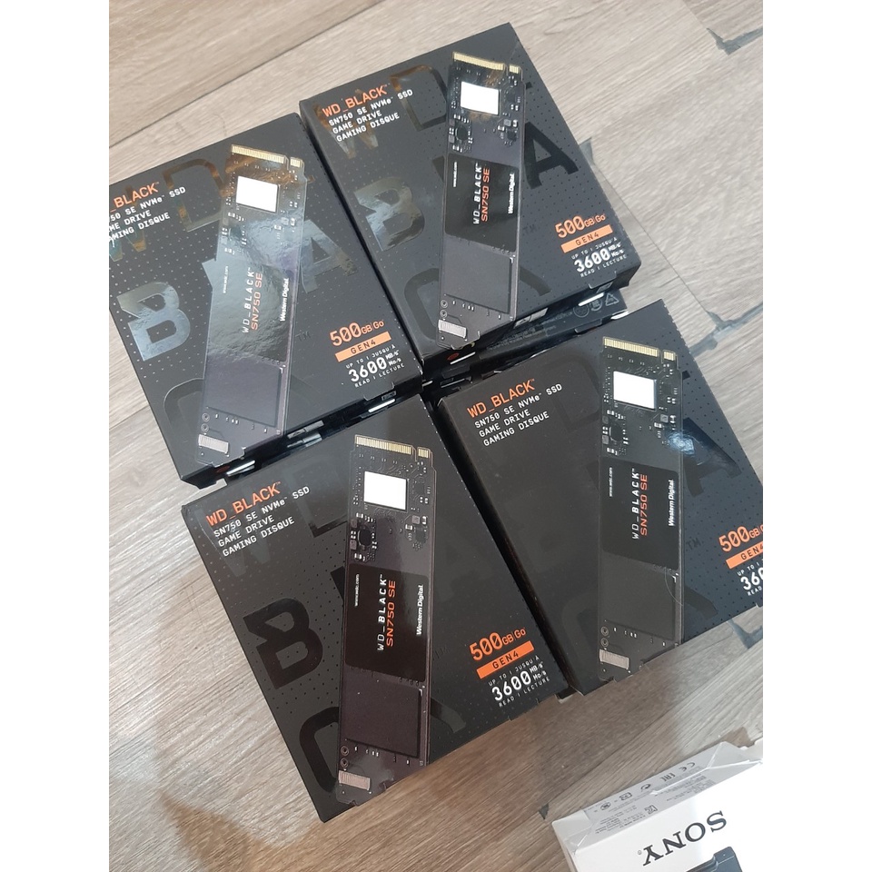 Ổ cứng SSD WD Black SN750 SE 250GB / 500GB / 1TB M2 2280 PCIe NVMe Gen 4×4