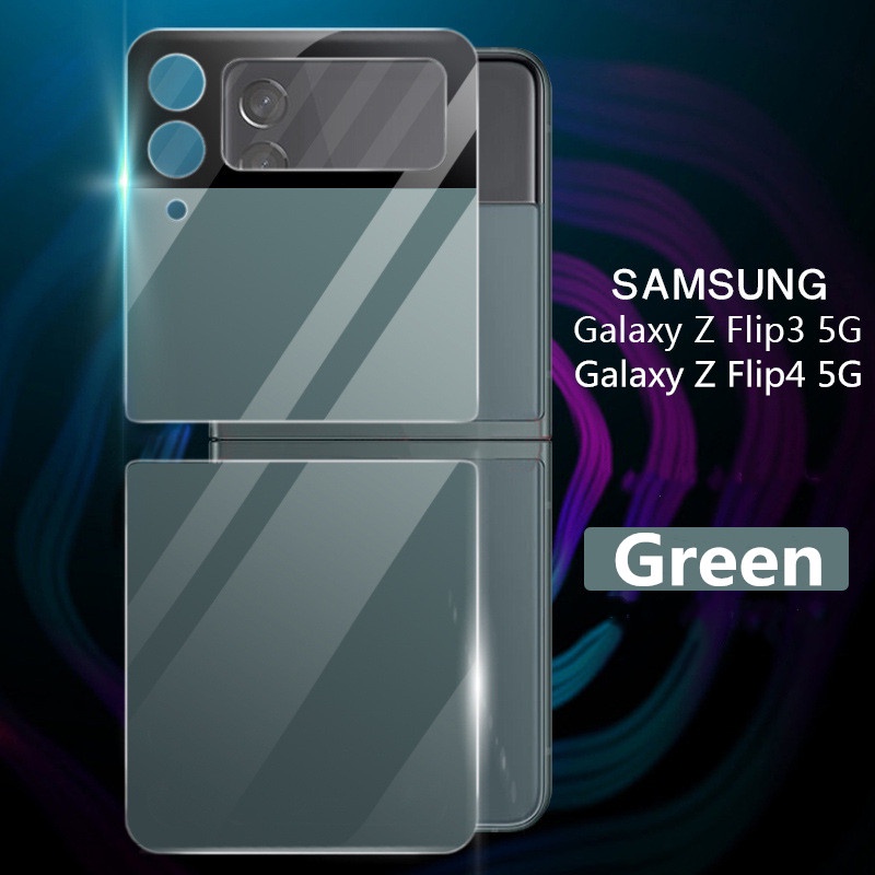 Kính Cường Lực Bảo Vệ Mặt Sau Điện Thoại Samsung Galaxy Z Flip 4 / Z Flip 3