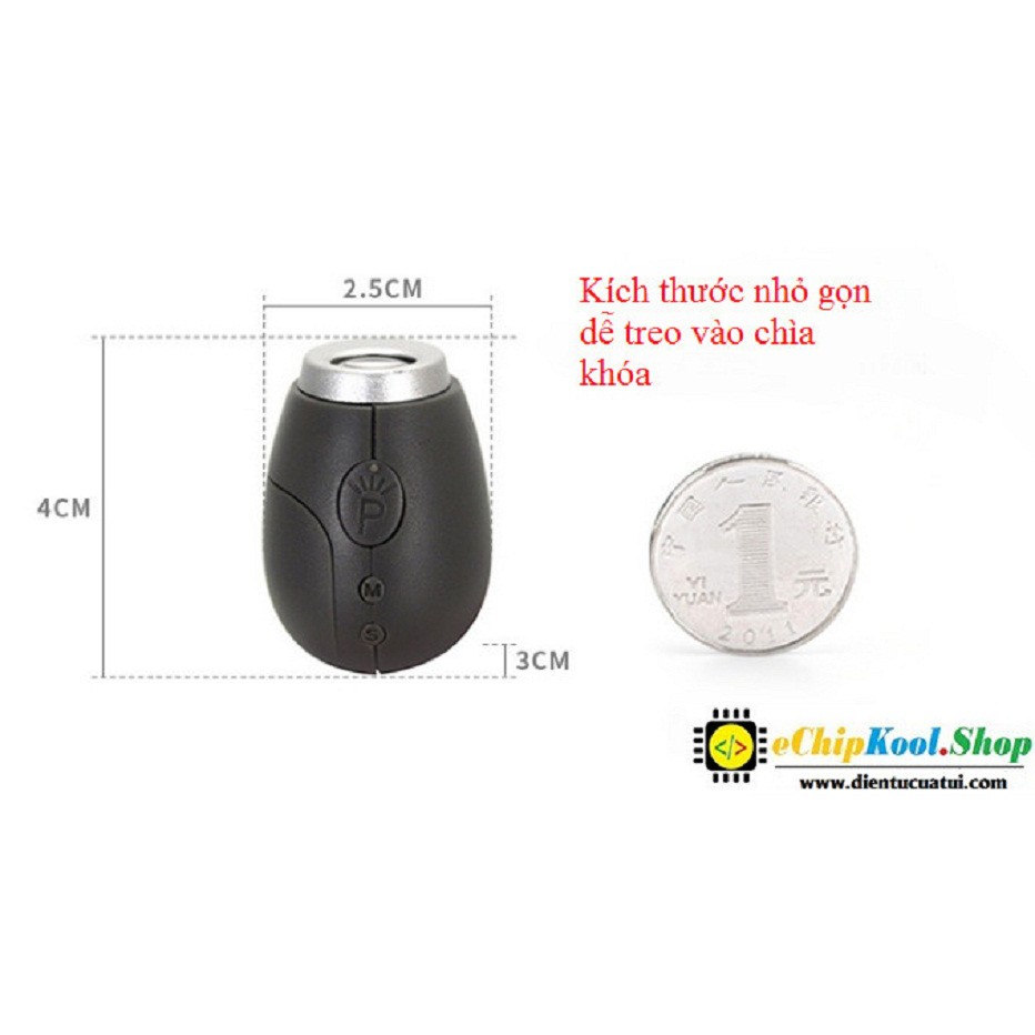 Đồng hồ led móc khóa mini giá rẻ