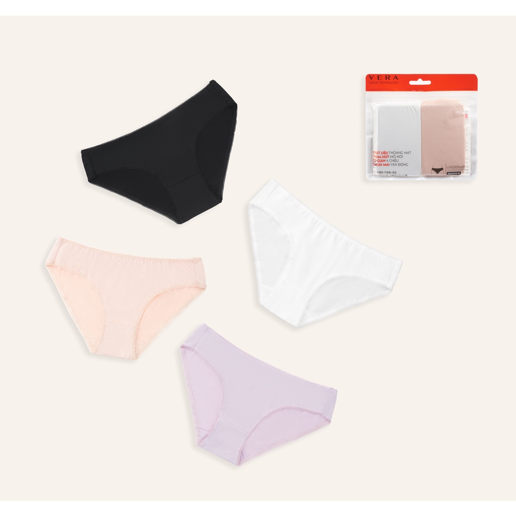 Combo 04 quần lót nữ thun lạnh Vera-6323