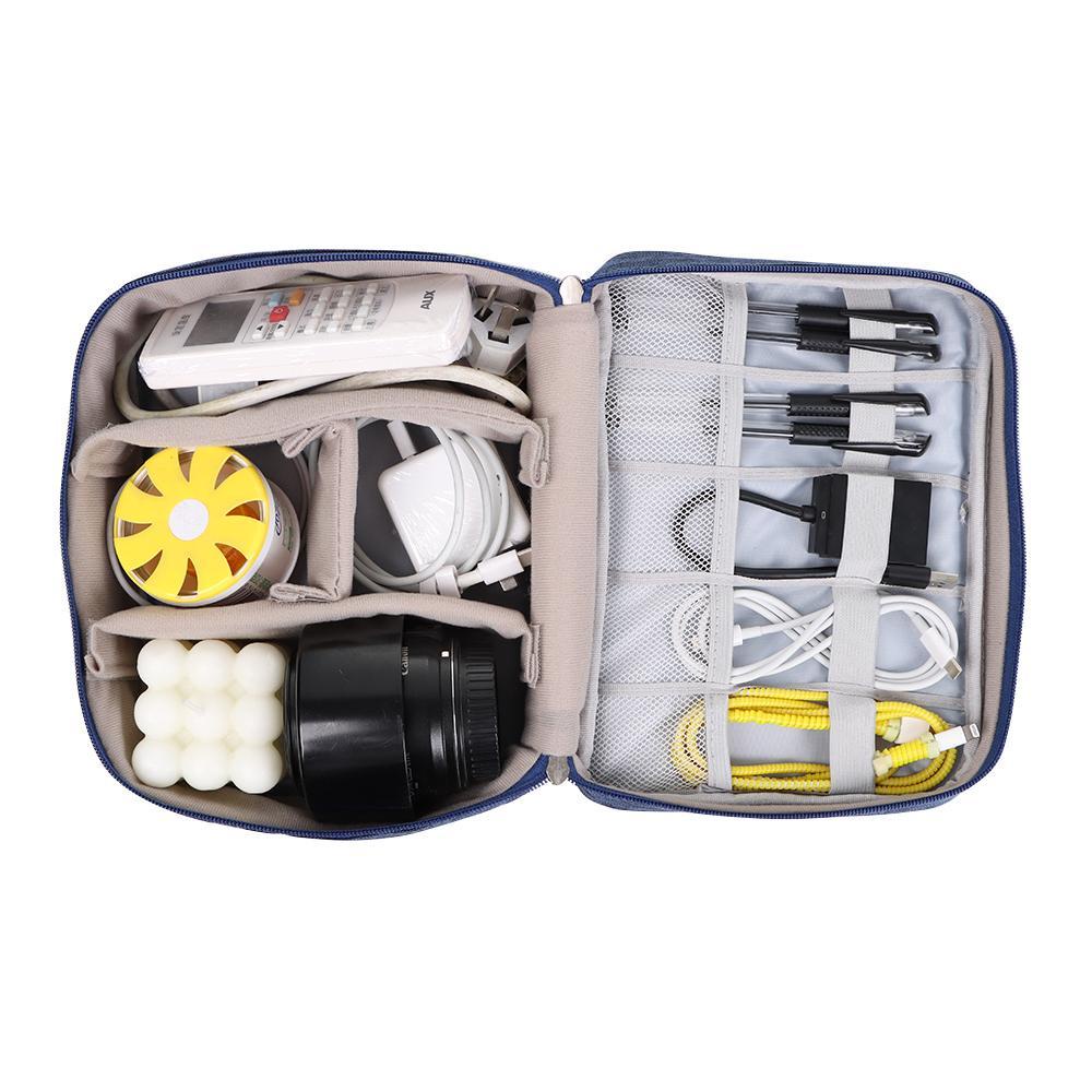 Túi Đựng Dây Cáp Sạc USB Nhỏ Gọn Tiện Dụng