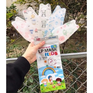 Khẩu trang BÉ KF94 Hàn Quốc,form 3D 4 lớp kháng khuẩn,cao cấp