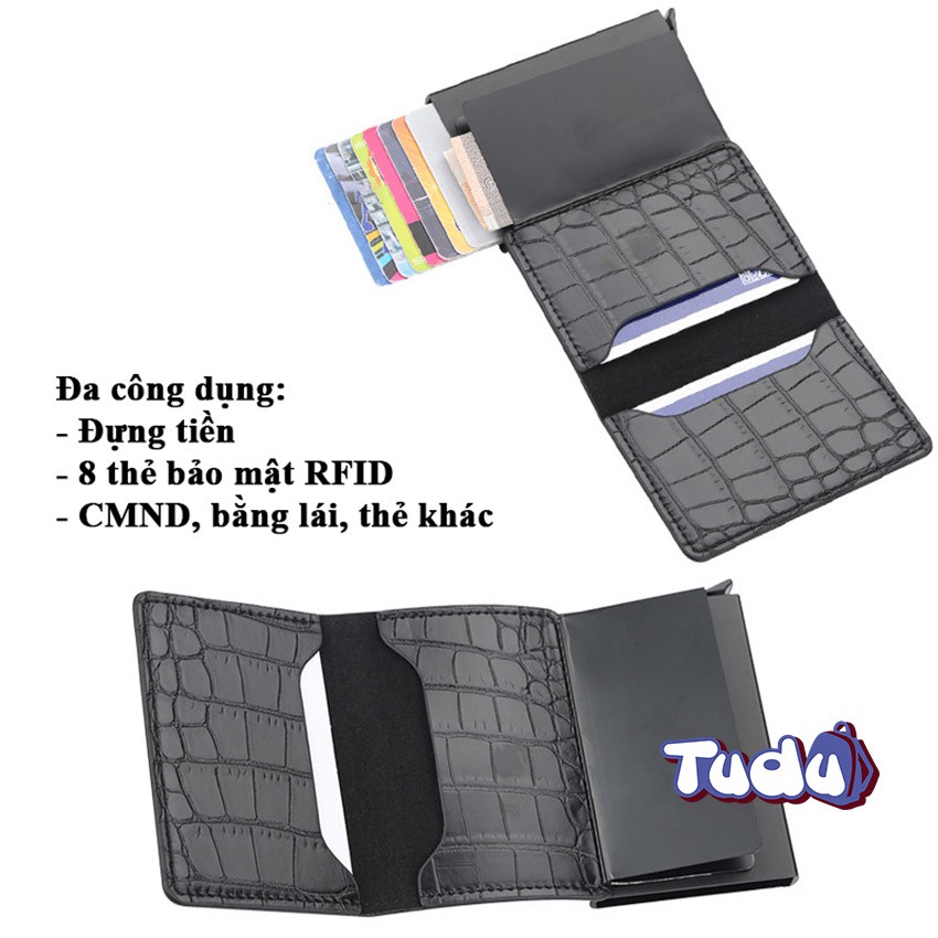 Ví Thẻ Nam Thông Minh, Bảo Mật Chống Đọc RFID, Ngăn Chặn Truy Cập Trái Phép (CN437)