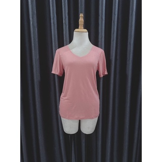 Áo thun cổ tim form body (chất mềm mát)