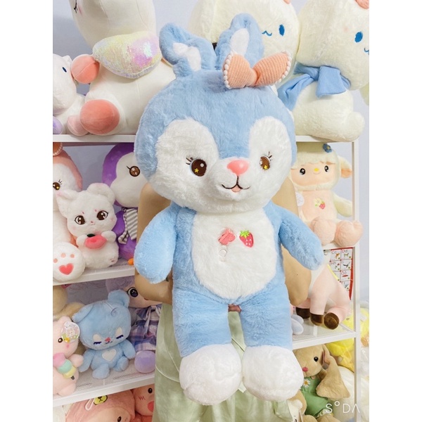 Thú bông Thỏ Stella 75cm Cosplay siêu dễ thương, siêu to, thỏ bông, gấu bông đồ chơi